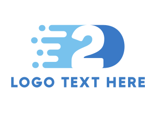 Pixel - Fast Number 2 logo design