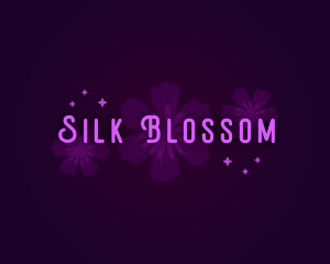 Whimsical Flower Blossom logo design