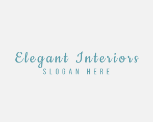 Cursive Fashion Brand logo design