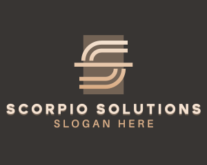 Business Firm Letter S logo design