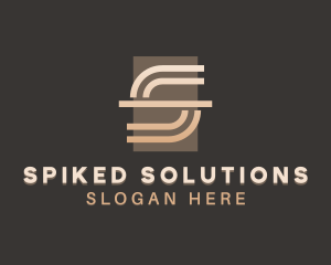 Business Firm Letter S logo design