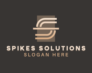 Business Firm Letter S logo design