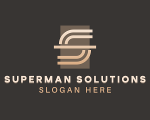 Business Firm Letter S logo design