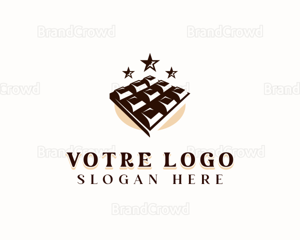 Cocoa Chocolate Confectionery Logo