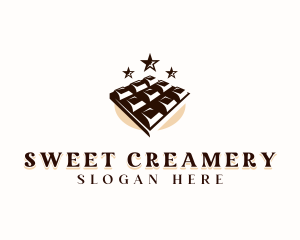 Cocoa Chocolate Confectionery logo design