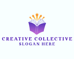 Creative Star Book logo design