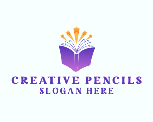 Creative Star Book logo design