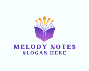 Notes - Creative Star Book logo design