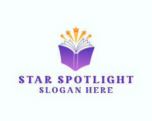 Creative Star Book logo design