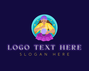 Fortune Teller - Woman Fortune Teller logo design