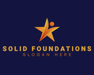 Social - Star Human Foundation logo design