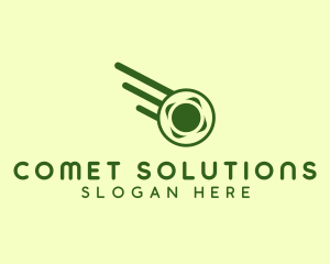 Comet - Space Science Comet logo design