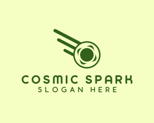 Space Science Comet  logo design