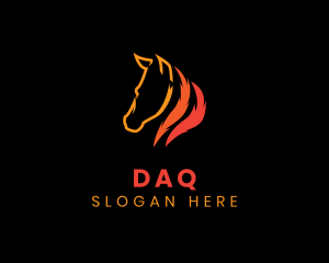 Equine Horse Animal Logo