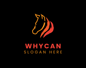 Mule - Equine Horse Animal logo design