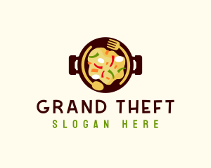 Eatery - Kitchen Cooking Restaurant logo design