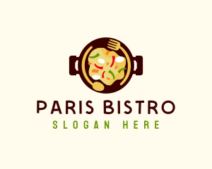 Kitchen Cooking Restaurant logo design