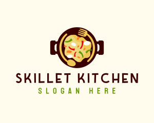 Kitchen Cooking Restaurant logo design