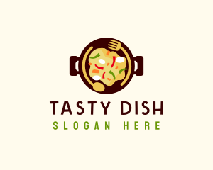 Kitchen Cooking Restaurant logo design