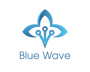 Blue Lotus Spa logo design