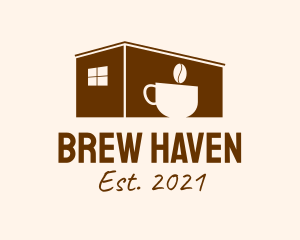 Coffee House - Brown Coffee Warehouse logo design