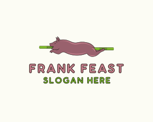 Pig Roast Feast logo design