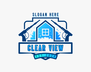 Window Pressure Washing logo design