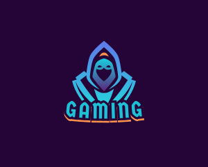 Vlog - Digital Ninja Video Game logo design