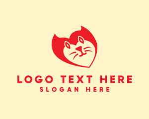 Relationship - Pet Cat Veterinarian logo design