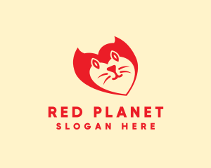 Pet Cat Veterinarian logo design