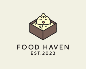 Canteen - Cute Asian Dumpling logo design