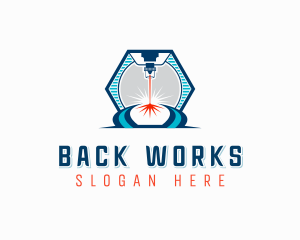 Laser Milling Automation logo design