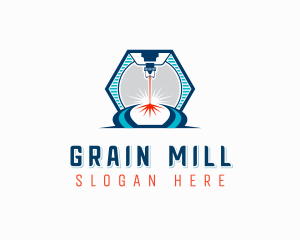 Laser Milling Automation logo design