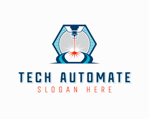 Laser Milling Automation logo design