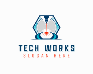 Laser Milling Automation logo design