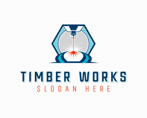 Laser Milling Automation logo design