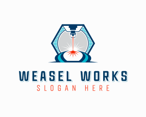 Laser Milling Automation logo design