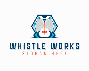 Laser Milling Automation logo design