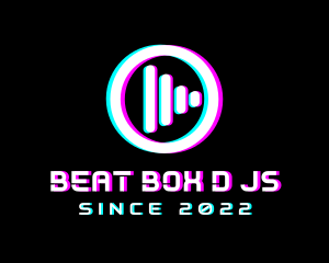 Dj - Electronic Music DJ Streaming logo design