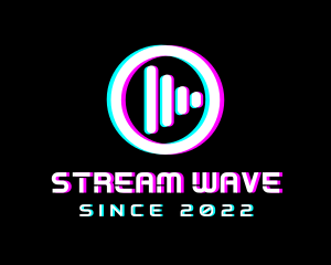 Streaming - Electronic Music DJ Streaming logo design
