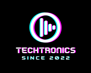 Electronics - Electronic Music DJ Streaming logo design