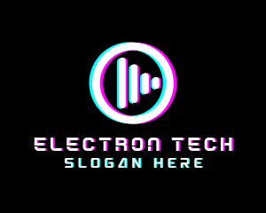 Electronic Music DJ Streaming logo design