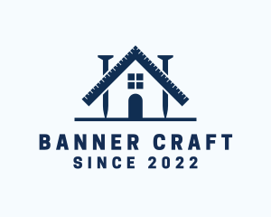 Home Carpentry Tools logo design