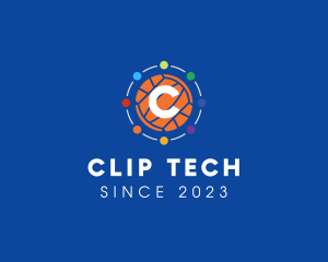 Generic Business Circle Tech logo design