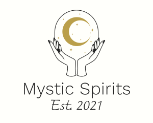 Spiritual Cosmos Hand logo design