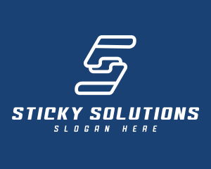 Tech Company Letter S logo design