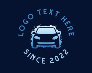 Drive - Car Wash Detailing Bubbles logo design