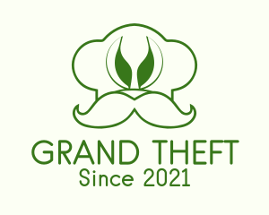 Restaurant - Green Chef Hat logo design