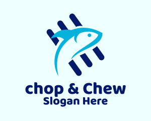 Grilled Tuna Fish  Logo