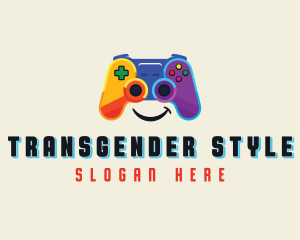 Rainbow Gaming Controller logo design